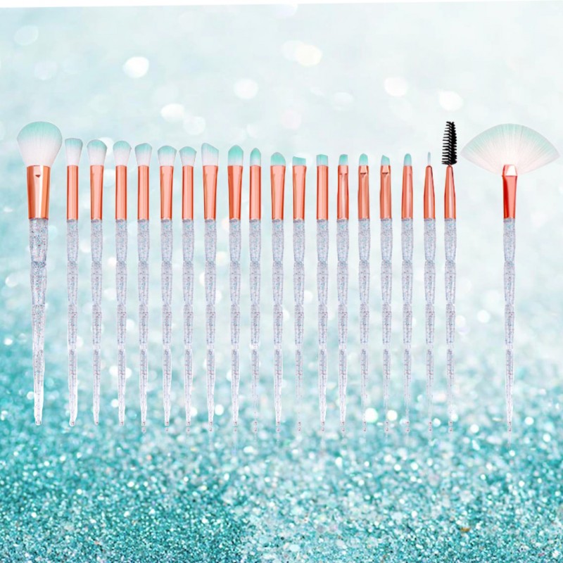 Zestaw 20 szt pędzli do makijażu PZ43 - obrazek 3