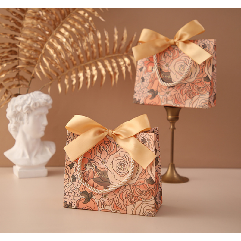 Torebka OZDOBNA, PREZENTOWA 14 x 12 x 6 cm OPO26