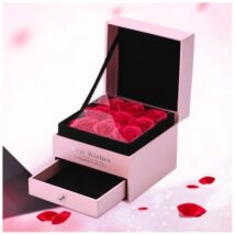 Pudełeczko Walentynkowe na biżuterię mydlana Wieczna Róża PDOZ16R