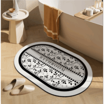 Dywanik łazienkowy wycieraczka vintage BATHROOM 60×90 cm DYW05