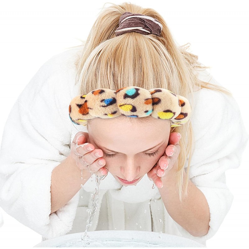 Zestaw opasek kosmetycznych na głowę i nadgarstki O537PAN - obrazek 3