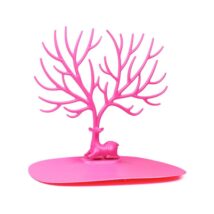 Ekspozytor na biżuterię – naszyjnik, pierścionki drzewo róż E31R