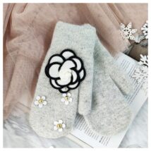 RĘKAWICZKI CUTE REK109 szare