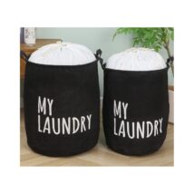 Organizer, pojemnik na zabawki, kosz na pranie 40 x 50 cm czarny OR111CZ