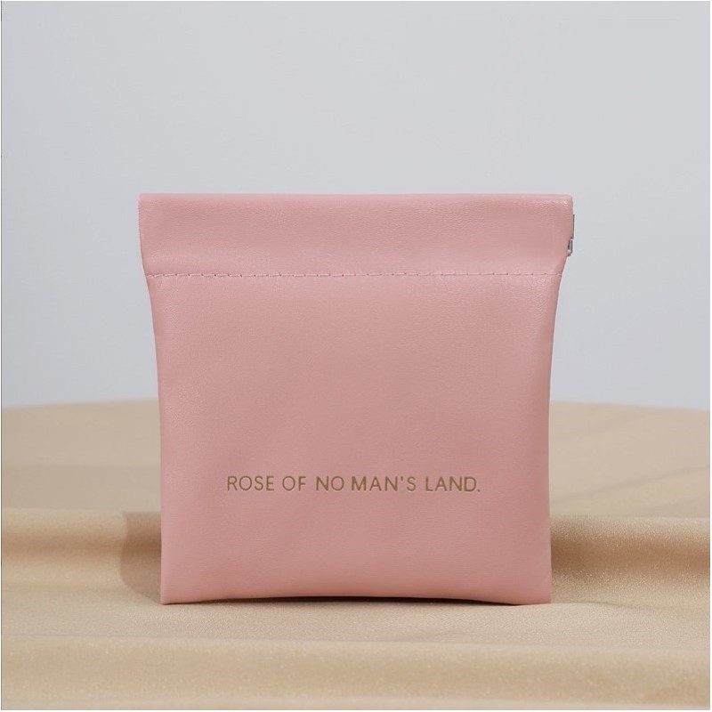 Organizer na wkładki higieniczne, elegancka saszetka do torebki, ekoskóra ORM34R