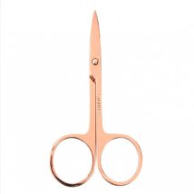 Nożyczki kosmetyczne do skórek paznokci, szablonów 9 cm różowe złoto AK12