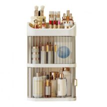 Organizer, szkatułka na kosmetyki, pędzle wielopoziomowy 40x15x24cm CB70