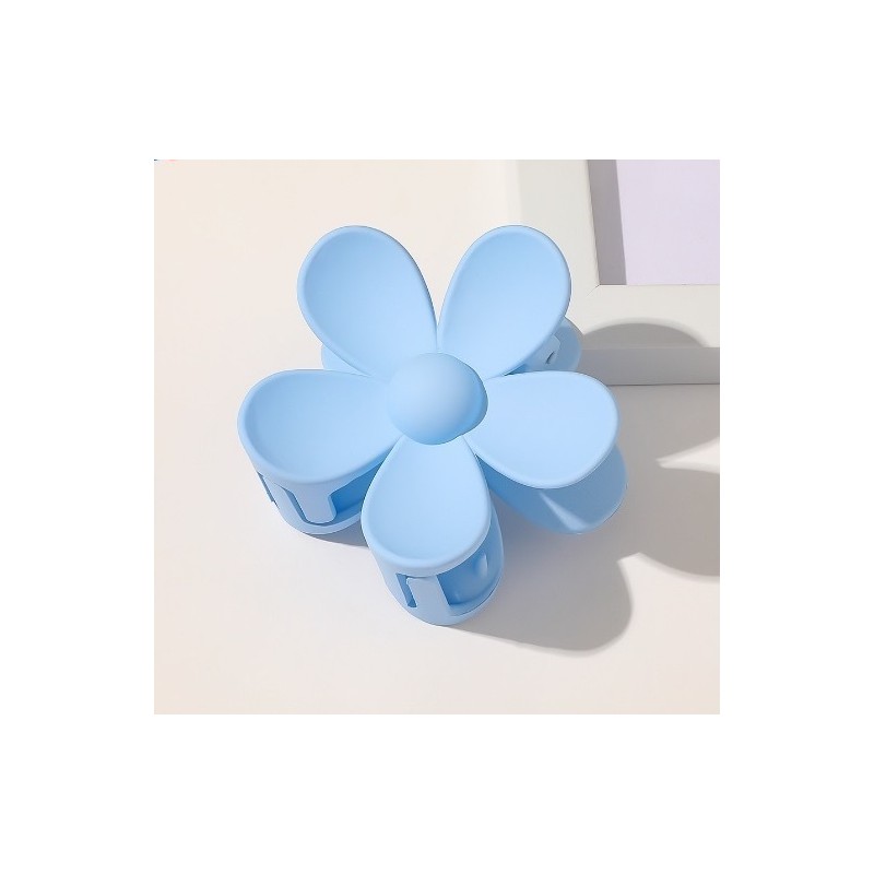 Spinka do włosów klamra XL kwiat 7 x 7,5 cm SP195 - obrazek 3