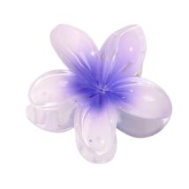 Spinka do włosów klamra XL kwiat ombre 7,5x8cm SP269FIO