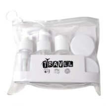 Zestaw pojemniczków i akcesoriów podróżnych 7w1 KS122B