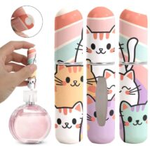 Zestaw 2szt. ATOMIZERÓW podróżnych na perfumy 5ML Kotki dozownik AK19