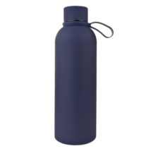 Bidon, butelka termiczna 500ML, stal nierdzewna z powłoką SOFT TOUCH granat BD46GRAN