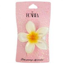 Spinka do włosów klamra XL KLIPS kwiat ombre żółty 6 cm SP404