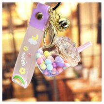 Brelok do kluczy Shake przelewowy, fioletowy BRL286