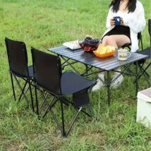 Składane krzesło turystyczne, kempingowe, wędkarskie z kieszonką KRT12CZ