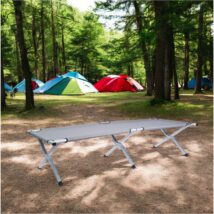 Łóżko turystyczne, polowe, kanadyjka 190 x 62cm składane w pokrowcu AR04SZ