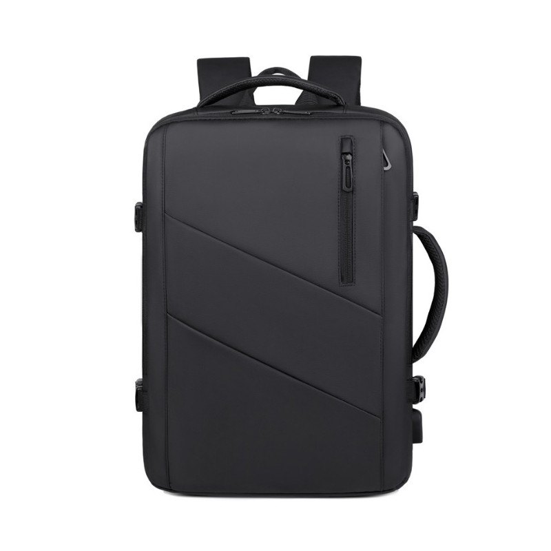 Plecak podróżny, kabinowy do samolotu, wodoodporny, wejście USB 42x28x21cm PL182