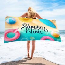 Ręcznik plażowy prostokątny SUMMER TIME 150×70 REC54WZ10