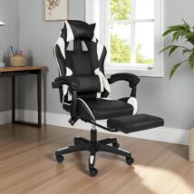 Fotel gamingowy obrotowy z podnóżkiem STRIKER ONE – KO31B