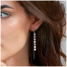 KOLCZYKI WISZĄCE KÓŁECZKA SREBRNE K923S