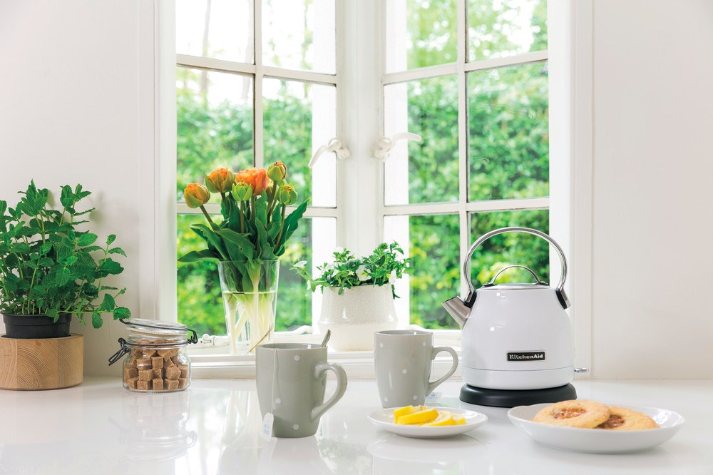 Czajnik elektryczny KitchenAid 5KEK1222EWH (1500W 1.25l; kolor biały) - obrazek 4