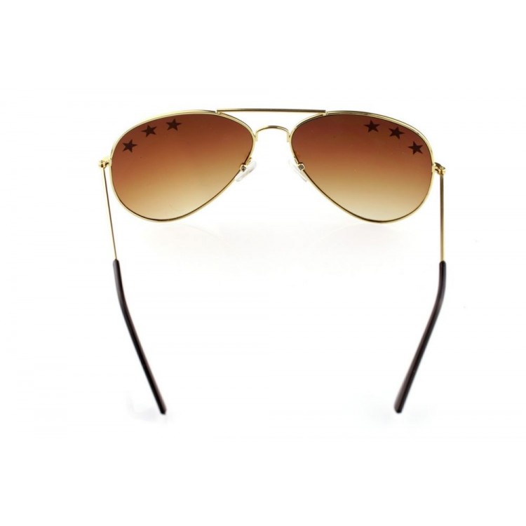 OKULARY STARS AVIATOR OK133BR - obrazek 7