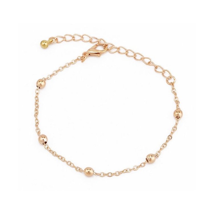 ZESTAW 3w1 BRANSOLETKI ZŁOTE BOHO SERCE B431 - obrazek 5