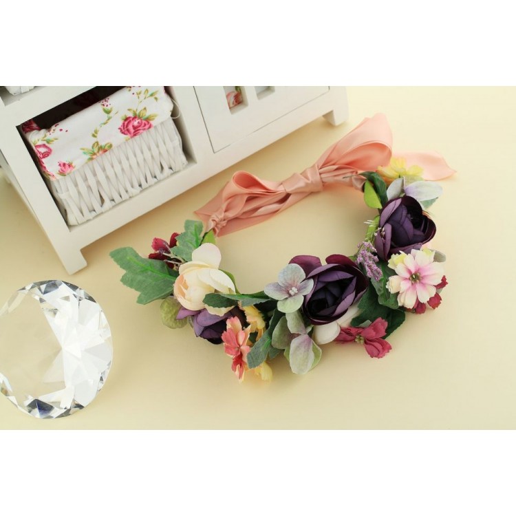 WIANEK OPASKA WIANUSZEK KWIATY BOGATY W61 - obrazek 4