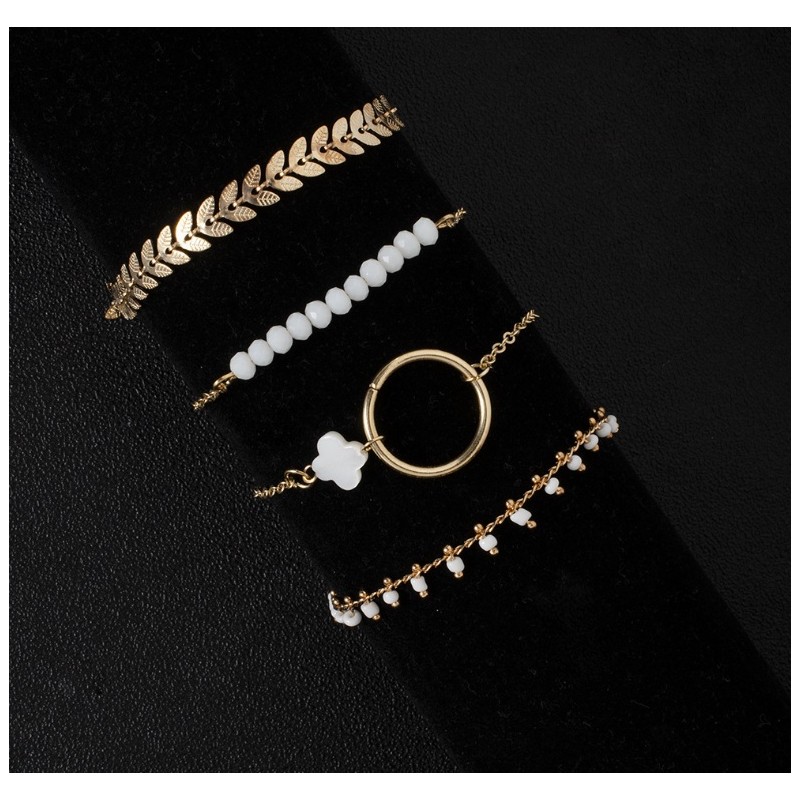 Zestaw 4w1 bransoletki BOHO B479 - obrazek 4