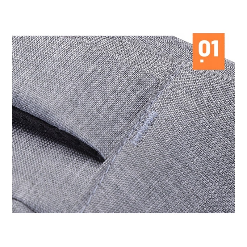 Plecak sportowy USB szary PL150WZ2 - obrazek 3