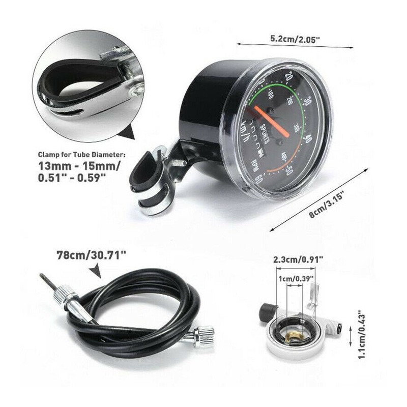 Licznik rowerowy wodoodporny przewodowy LR01 - obrazek 5