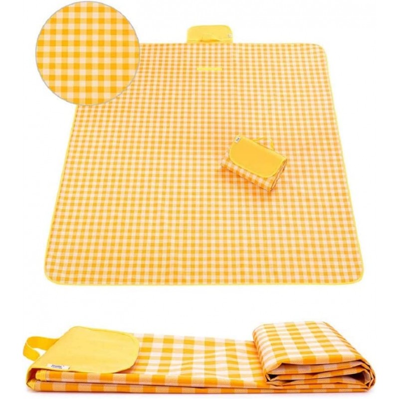 Mata plażowa koc piknikowy piaskoodporny 145x200cm, wodoodporny XXL MATA01WZ13 - obrazek 3