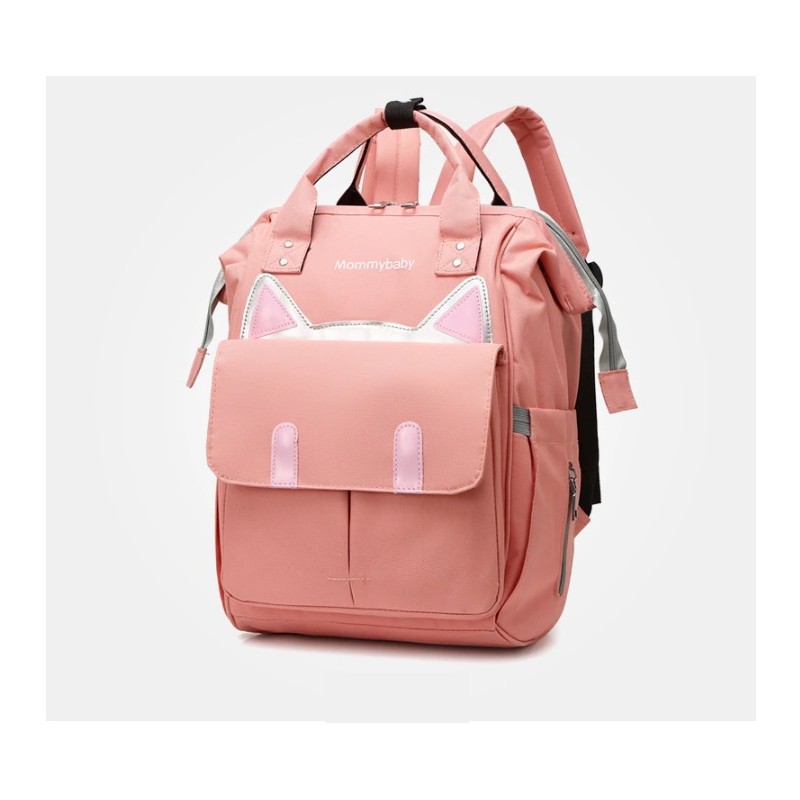 Torba, organizer do wózka plecak dla mamy różowy PLM11R - obrazek 3