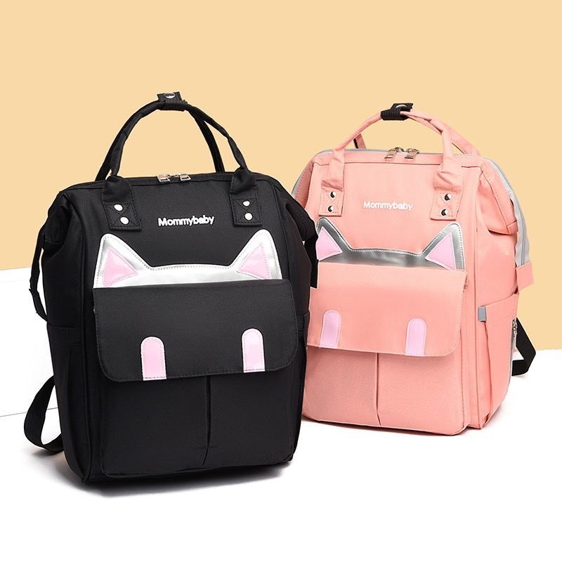 Torba, organizer do wózka plecak dla mamy różowy PLM11R - obrazek 4