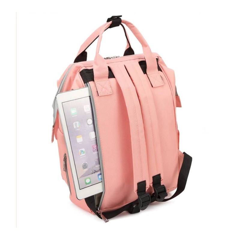 Torba, organizer do wózka plecak dla mamy różowy PLM11R - obrazek 5