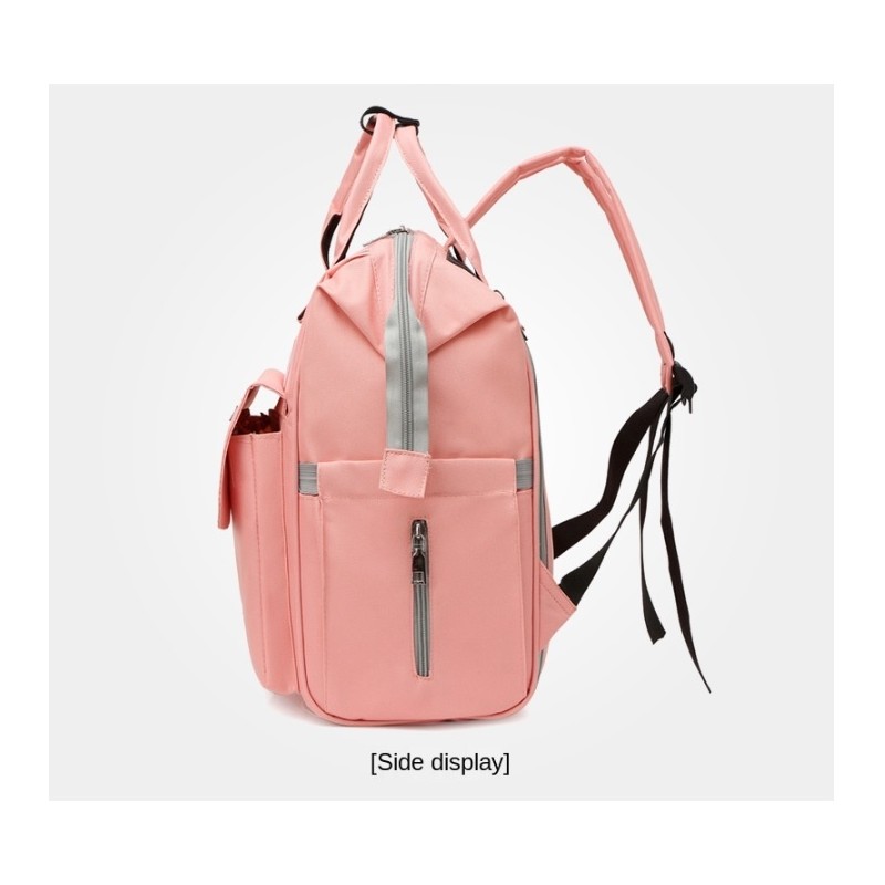 Torba, organizer do wózka plecak dla mamy różowy PLM11R - obrazek 6