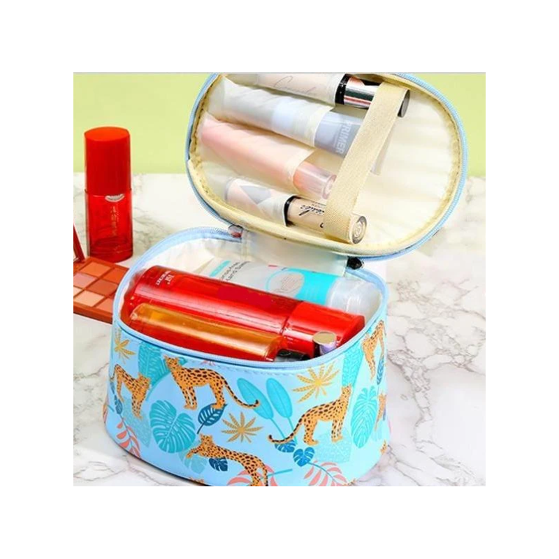 Kosmetyczka rozkładana kuferek safari KS79 - obrazek 3