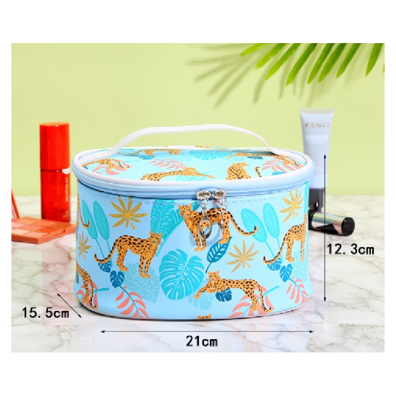 Kosmetyczka rozkładana kuferek safari KS79 - obrazek 4