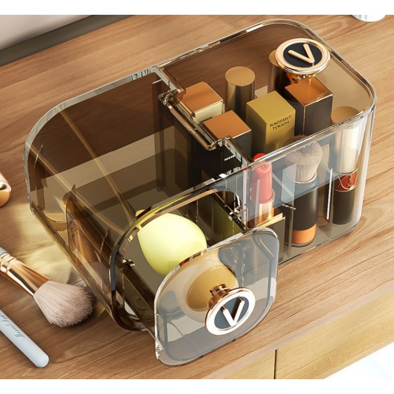 Organizer na kosmetyki szafeczka z przegródkami CB36 - obrazek 4