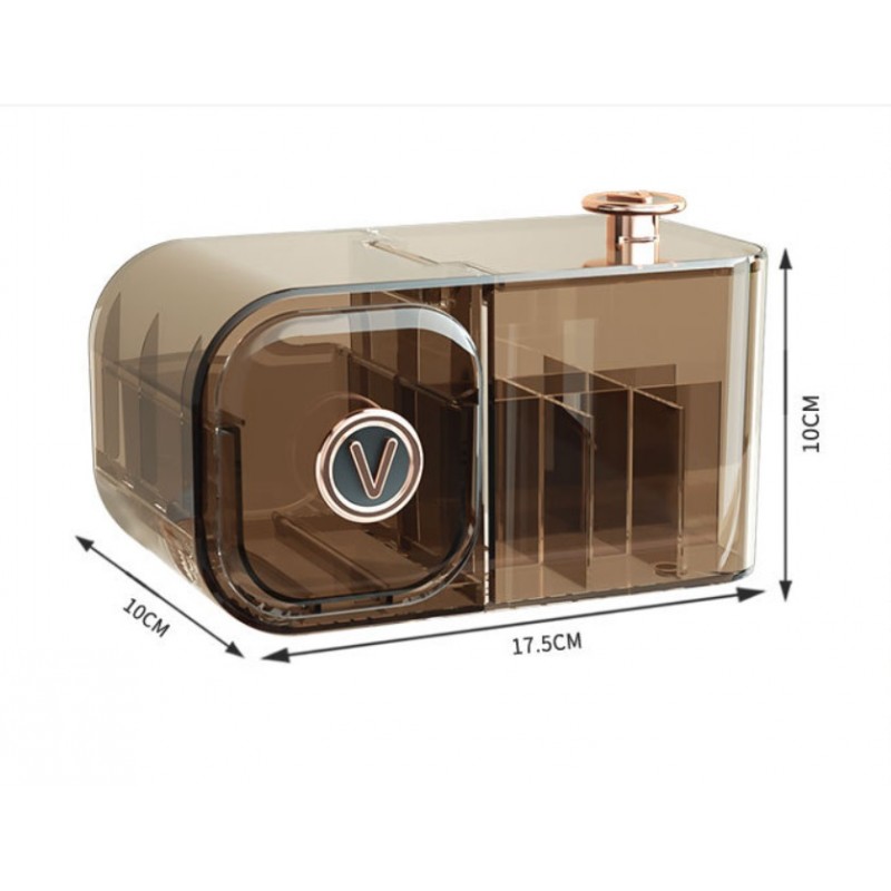 Organizer na kosmetyki szafeczka z przegródkami CB36 - obrazek 6