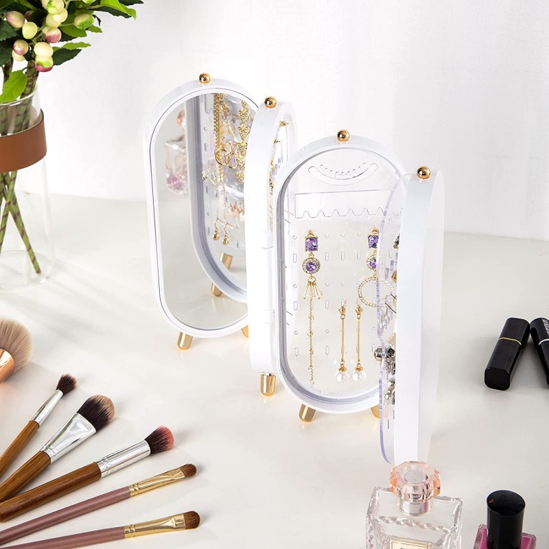 Organizer na biżuterię biały CB38B - obrazek 6