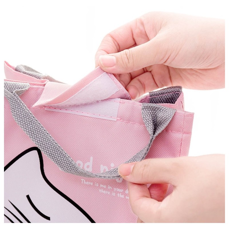 Torba termiczna do przenoszenia żywności LUNCH BOX słoń PJM17WZ2ZO - obrazek 3