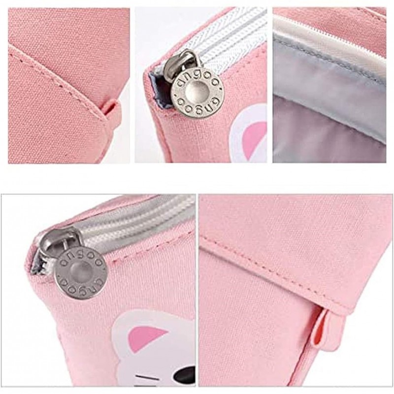 SKŁADANY PIÓRNIK SASZETKA Róż PR07R - obrazek 4