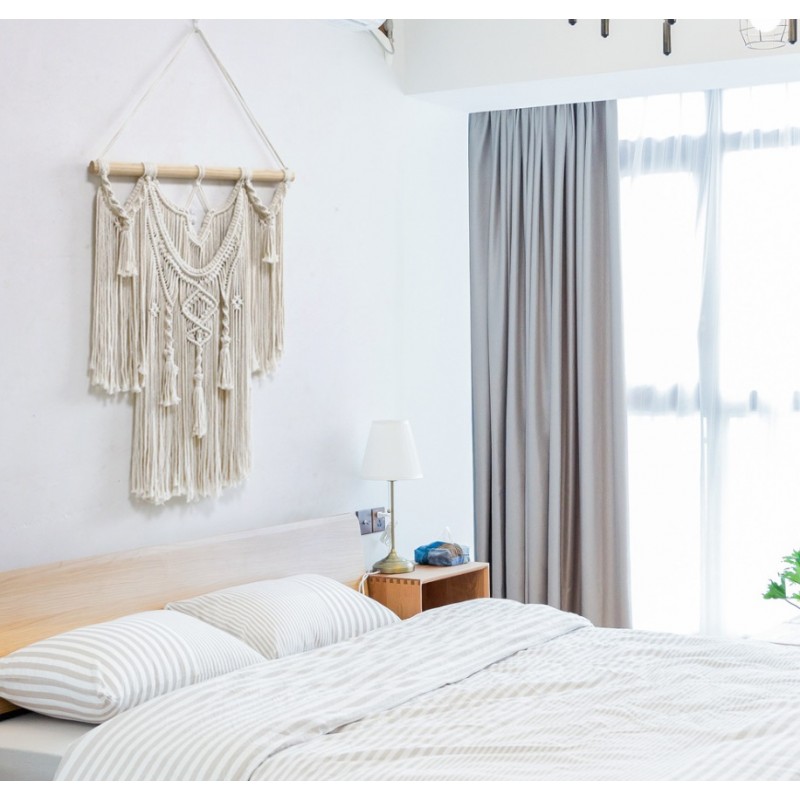 Makrama wisząca ozdoba na ścianę WN25 - obrazek 3