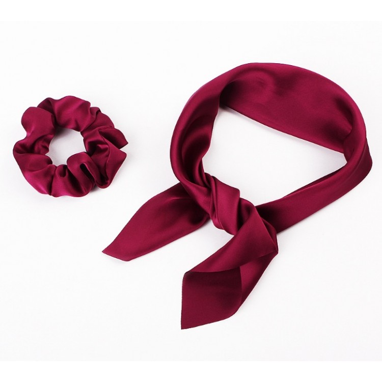 Gumka do włosów apaszka długa krem PIN UP GUM5K - obrazek 4