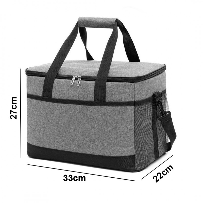 Torba termiczna campingowa plażowa biwakowa 16L piknik KP02 - obrazek 7