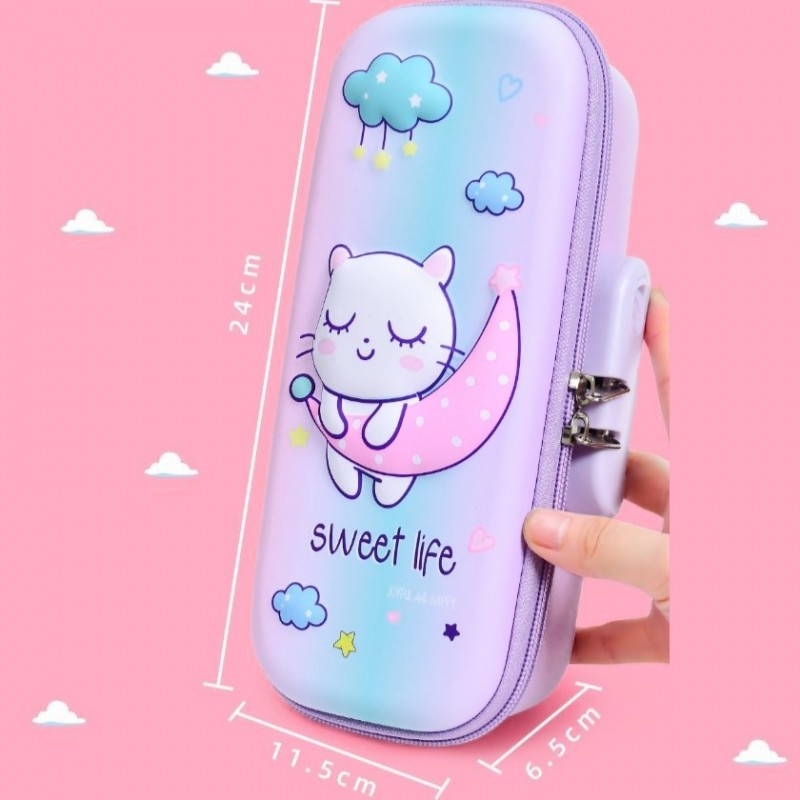 Duży PIÓRNIK wielofunkcyjny z zamkiem na kod KOTEK PR10 - obrazek 4