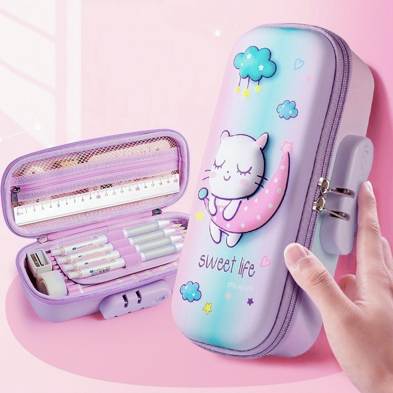 Duży PIÓRNIK wielofunkcyjny z zamkiem na kod KOTEK PR10 - obrazek 6