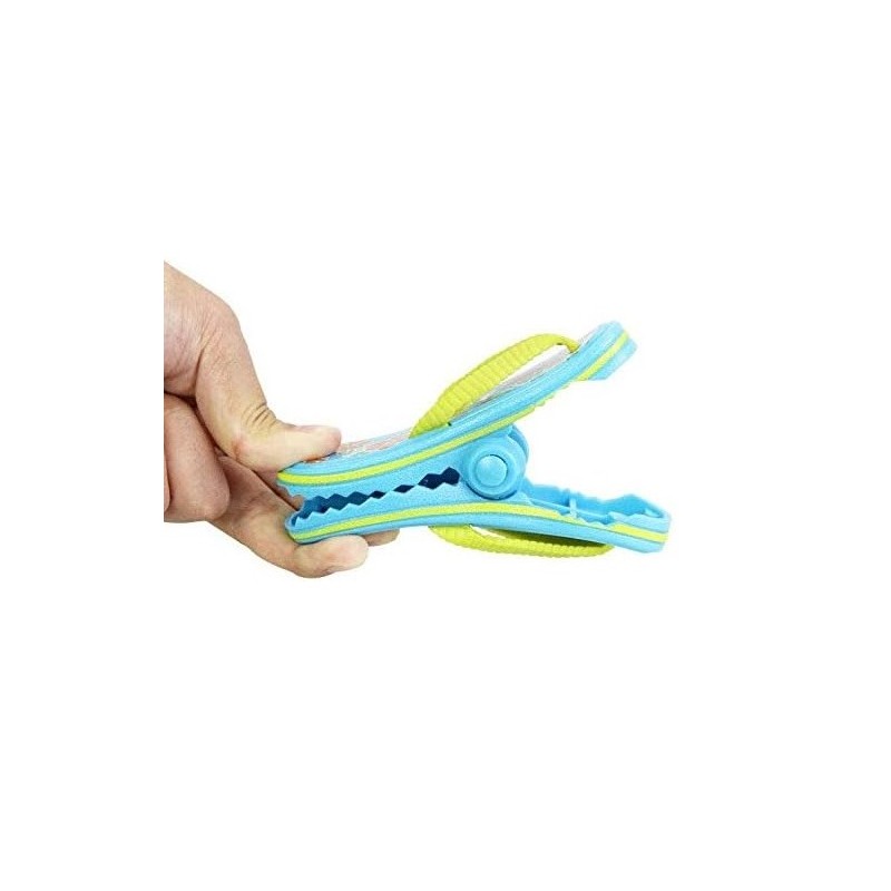 Klamra do trzymania ręczników Spinka 11,5 cm na plaże KLAPKI KLP07 2 szt - obrazek 4