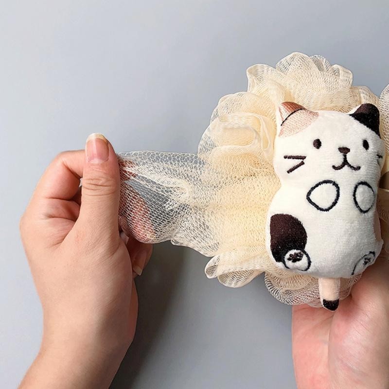 Szczotka gąbka do mycia ciała SWEETY na mokro XL 15cm GB15K - obrazek 3